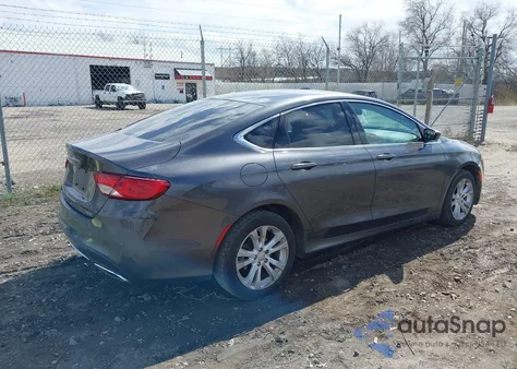 2016 Chrysler 200 Limited from USA, damaged, VIN 1C3CCCAG7GN170133
